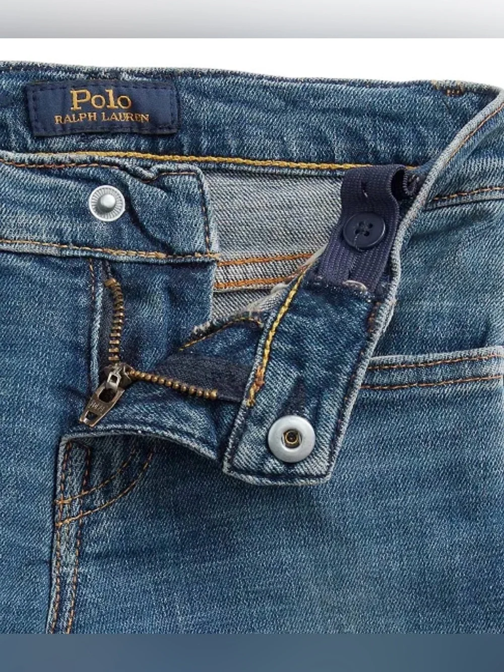 POLO Ralph Lauren Boys The Hampton Straight Jeans - 8